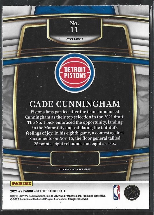 Cade Cunningham Concourse Shimmer