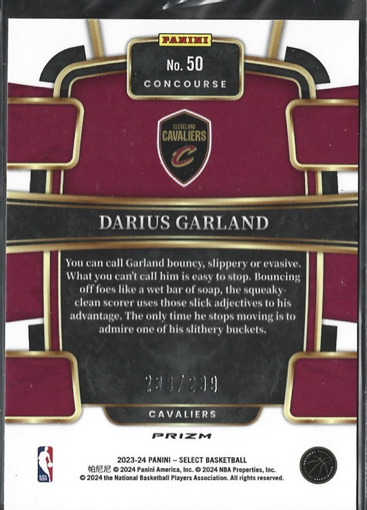 Darius Garland Concourse Blue /299