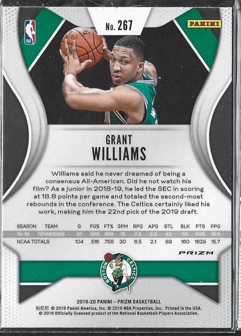 Grant Williams Prizm RC RWB