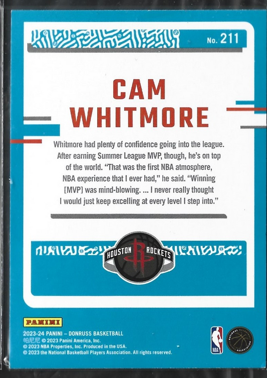Cam Whitmore Donruss Hyper Red