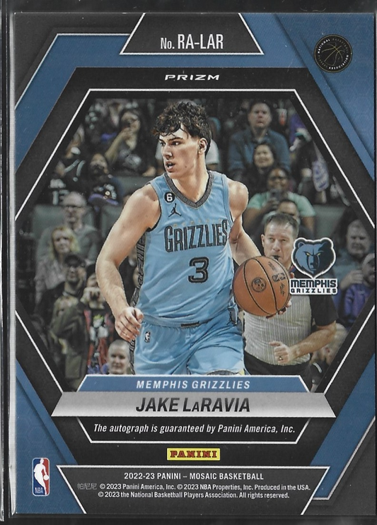 Jake Laravia Rookie Autographs