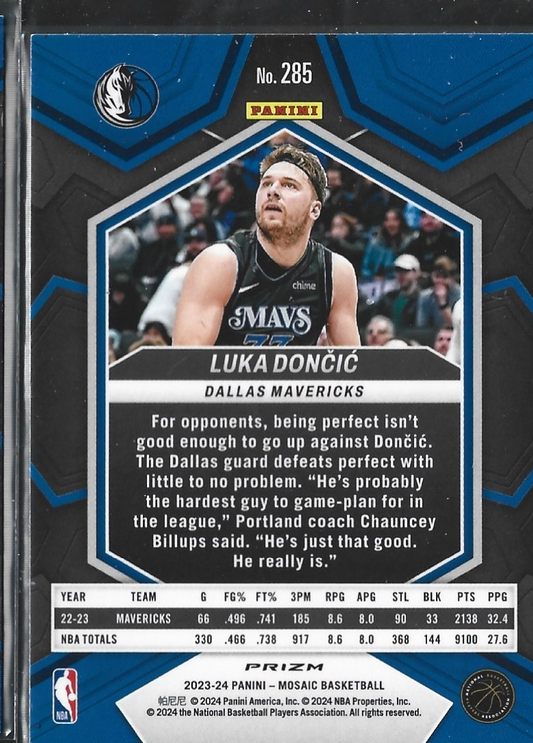 Luka Doncic City Edition Silver
