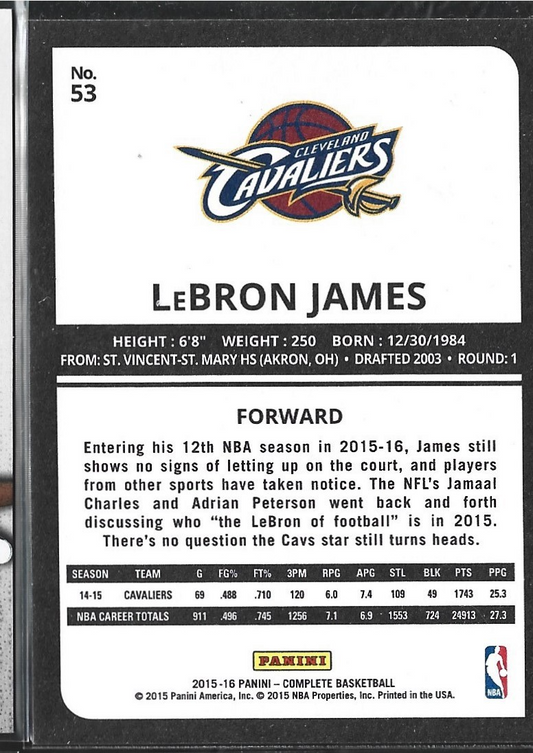 Lebron James Complete