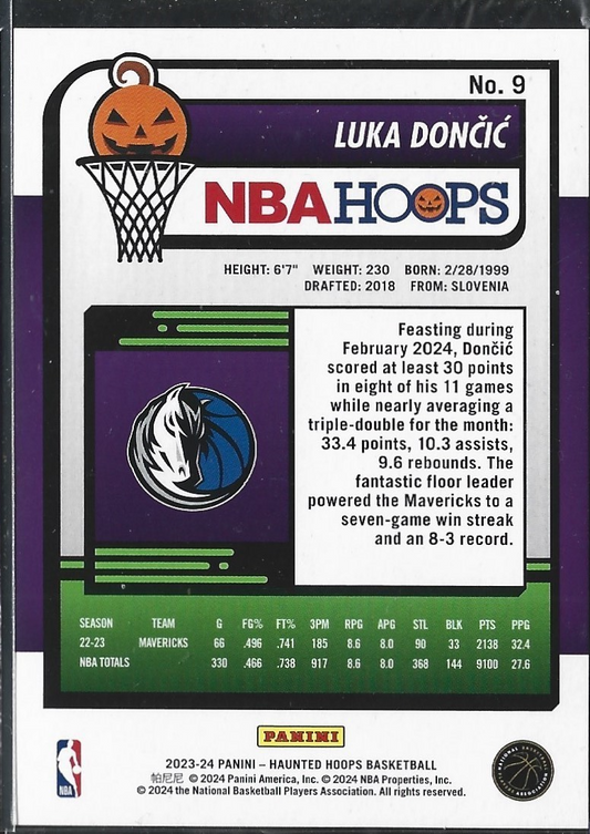Luka Doncic Haunted Hoops Slime