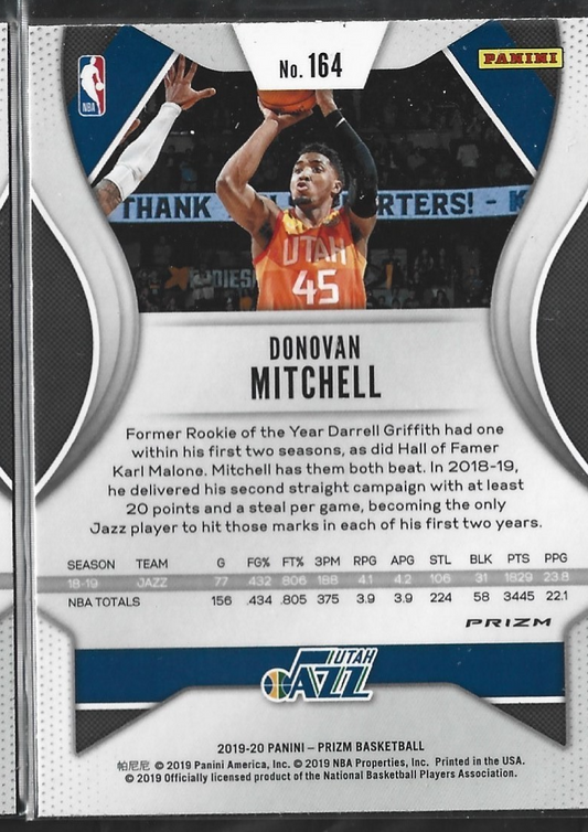 Donovan Mitchell Prizm Ruby Wave