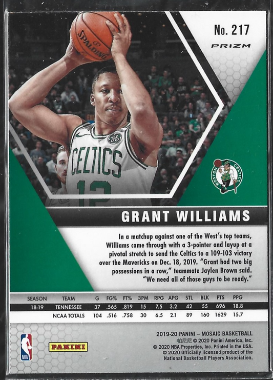 Grant Williams Mosaic Blue Reactive