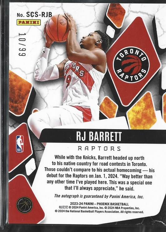 RJ Barrett Scorched Auto /99