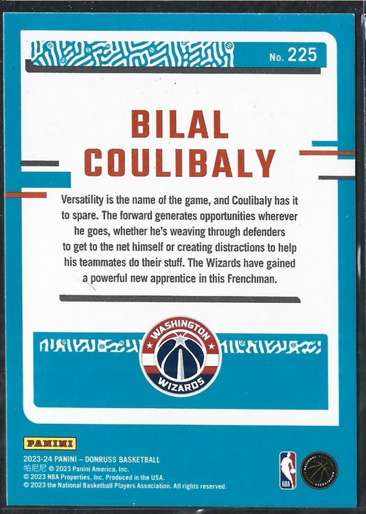 Bilal Coulibaly Donruss Hyper Red