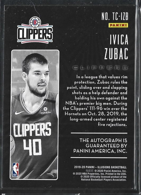 Ivica Zubac Trophy Collection Auto
