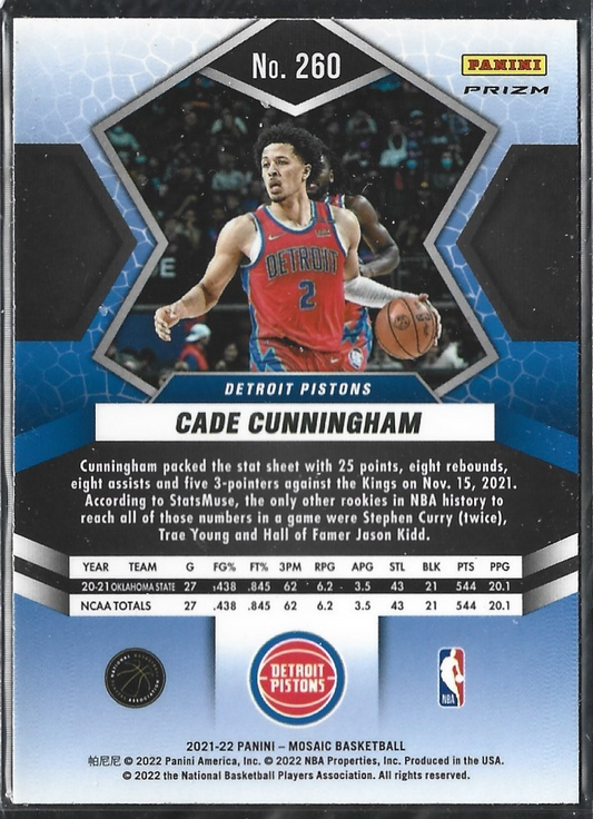 Cade Cunningham National Pride Silver