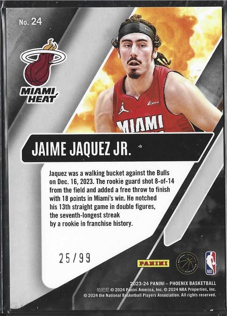 Jaime Jaquez Jr. Operation Detonation /99