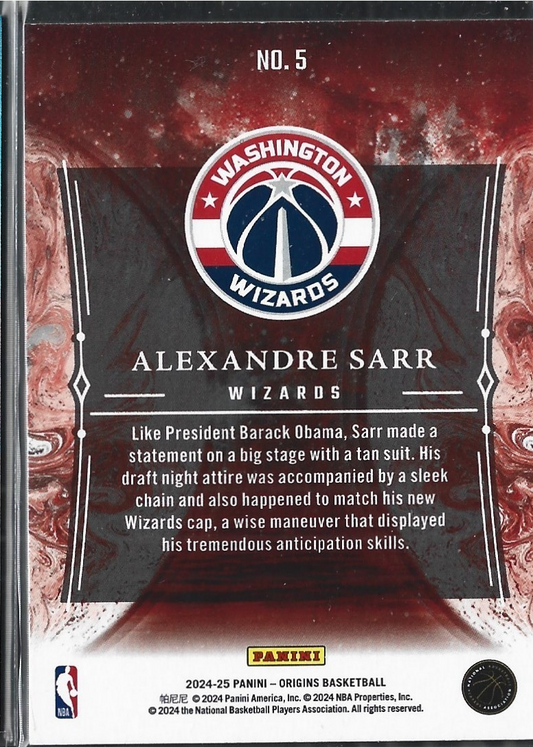 Alexandre Sarr Origins Taking the Leap