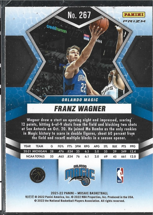 Franz Wagner NBA Debut Red
