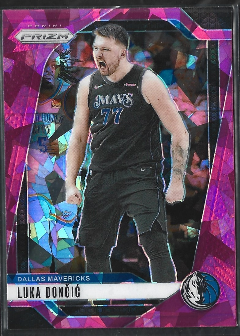 Luka Doncic Prizm Pink Cracked Ice