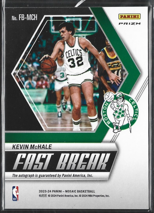 Kevin Mchale Fast Break Autographs