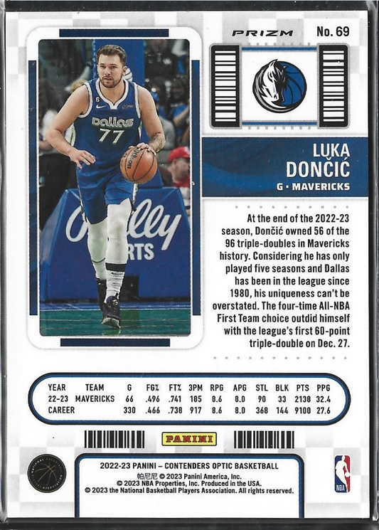Luka Doncic Season Ticket Silver