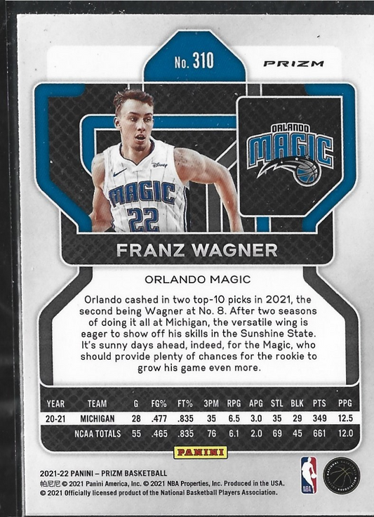 Franz Wagner Prizm Orange Cracked Ice