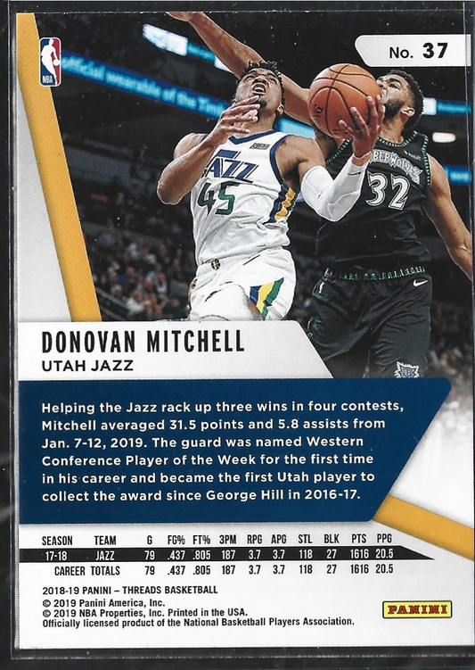 Donovan Mitchell Threads Dazzle