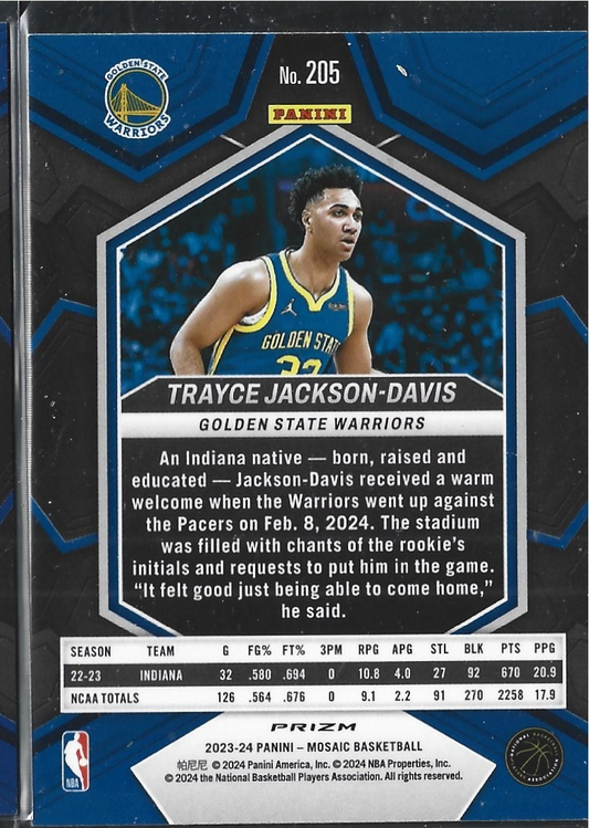Trayce Jackson-Davis Mosaic Green