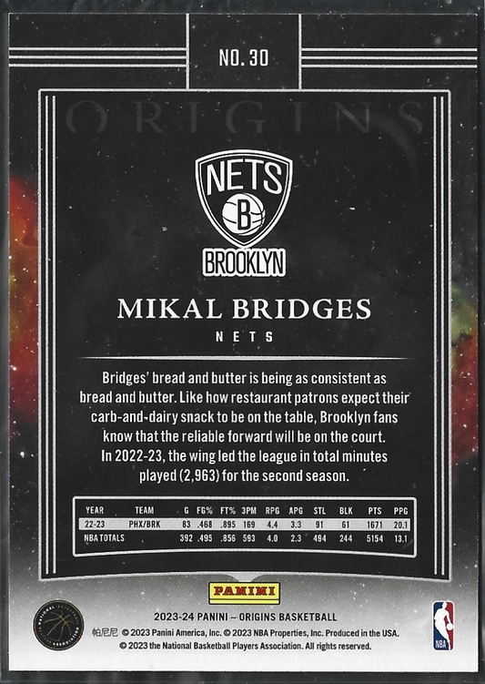 Mikal Bridges Origins