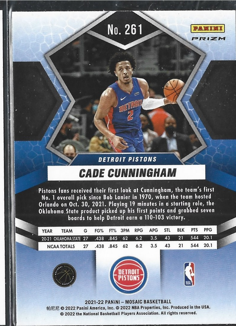Cade Cunningham NBA Debut Green