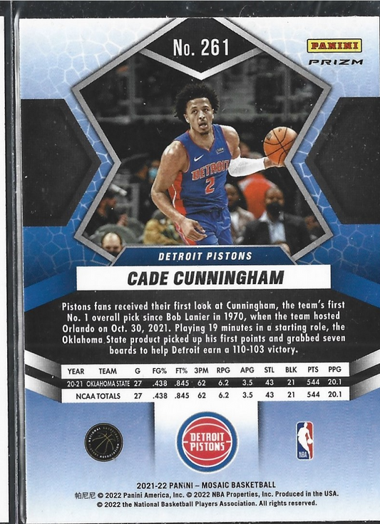 Cade Cunningham NBA Debut Green