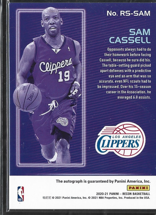 Ssam Cassell Recon Auto /99