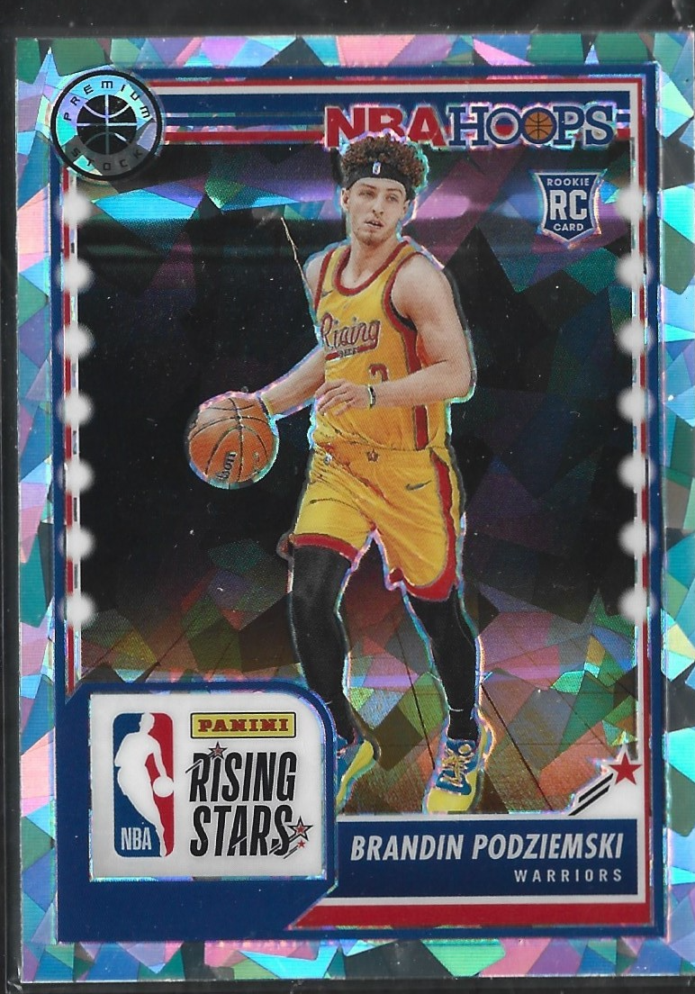 Brandin Podziemski Hoops Premium Rising Stars Cracked Ice