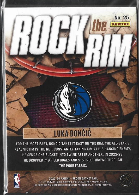 Luka Doncic Rock The Rim
