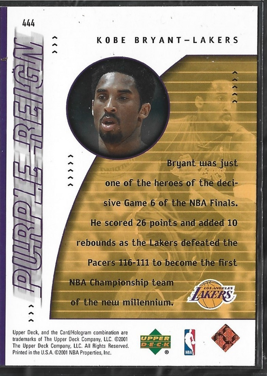 Kobe Bryant Purple Reign #432