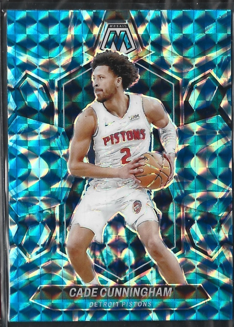 Cade Cunningham Mosaic Blue
