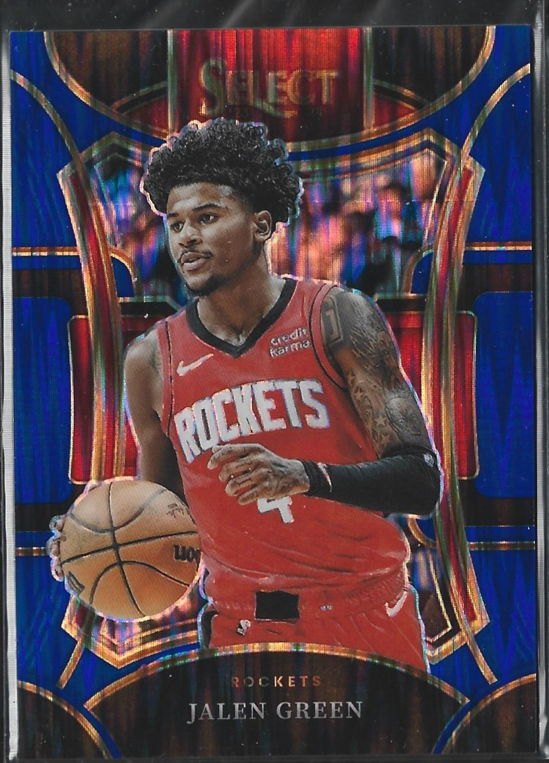 Jalen Green Mezzanine Blue Flash /99