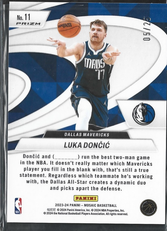 Luka Doncic Give and Go Orange Fluorescent /25