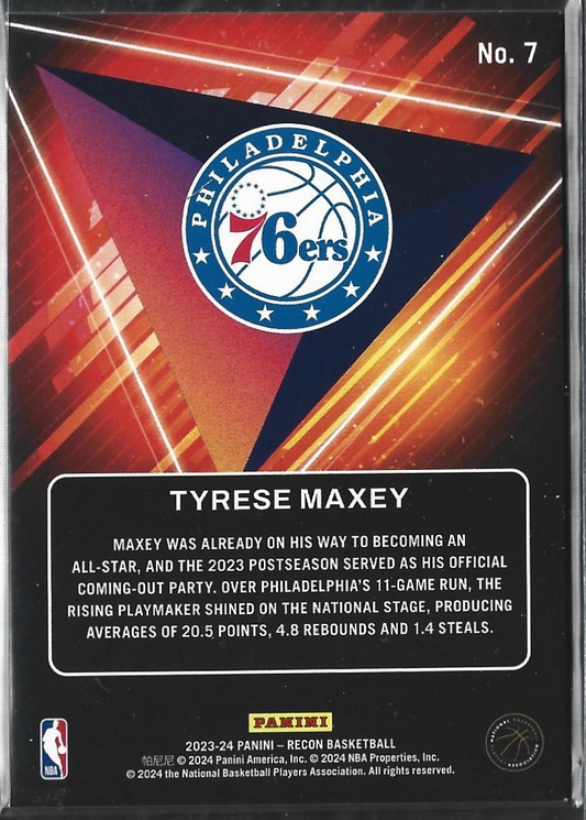 Tyrese Maxey Future Legends