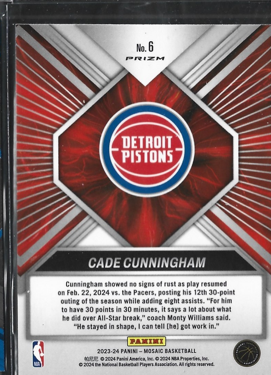 Cade Cunningham Overdrive