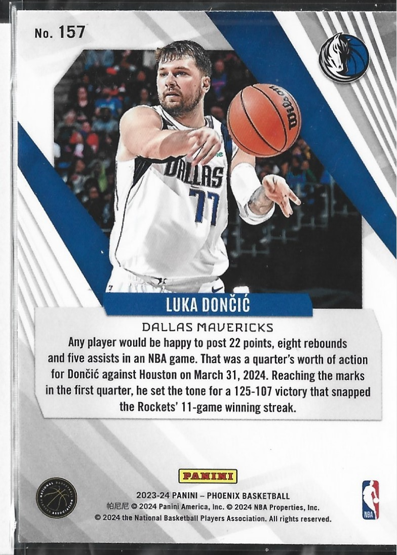 Luka Doncic Phoenix Silver