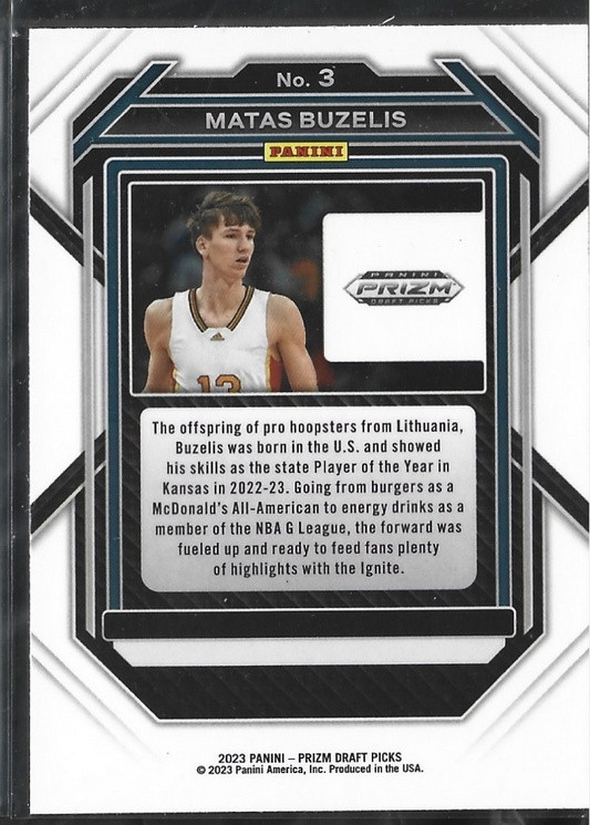 Matas Buzelis Prizm Rated Prospect
