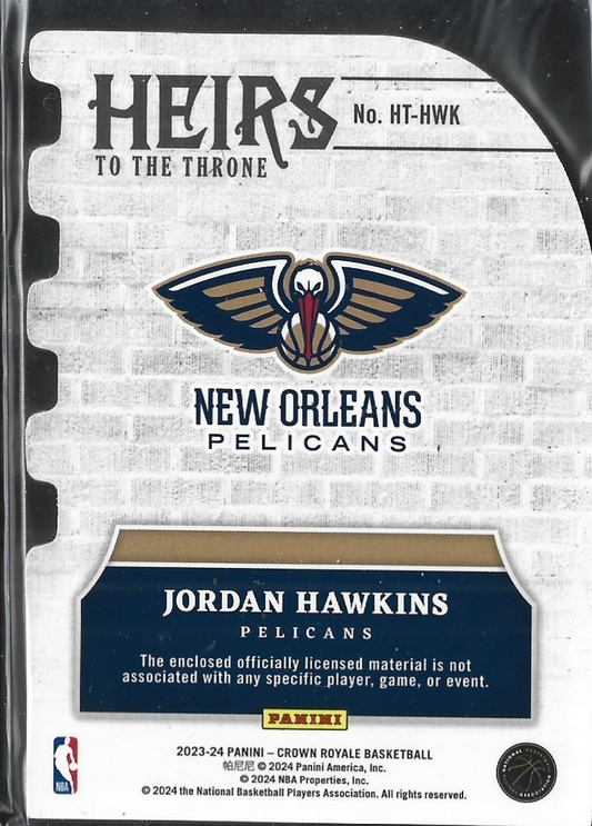 Jordan Hawkins Heirs to the Throne /25