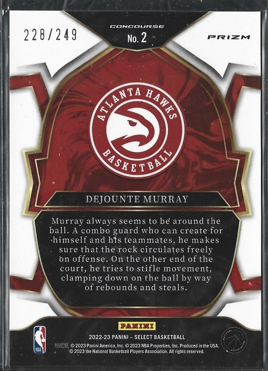 Dejounte Murray Concourse Blue Scope /249