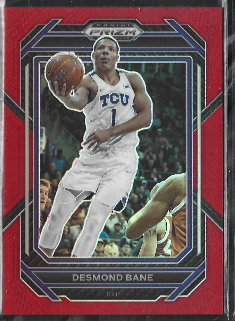 Desmond Bane Prizm Draft Picks Red /299