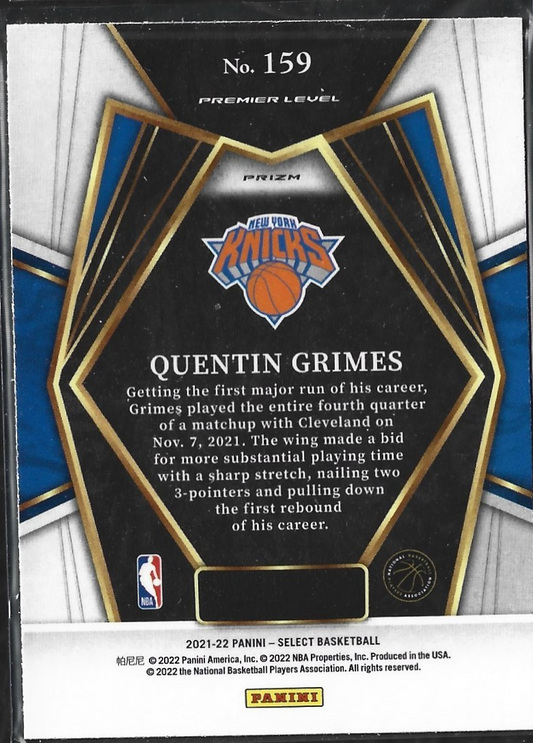 Quentin Grimes Select Premier Disco