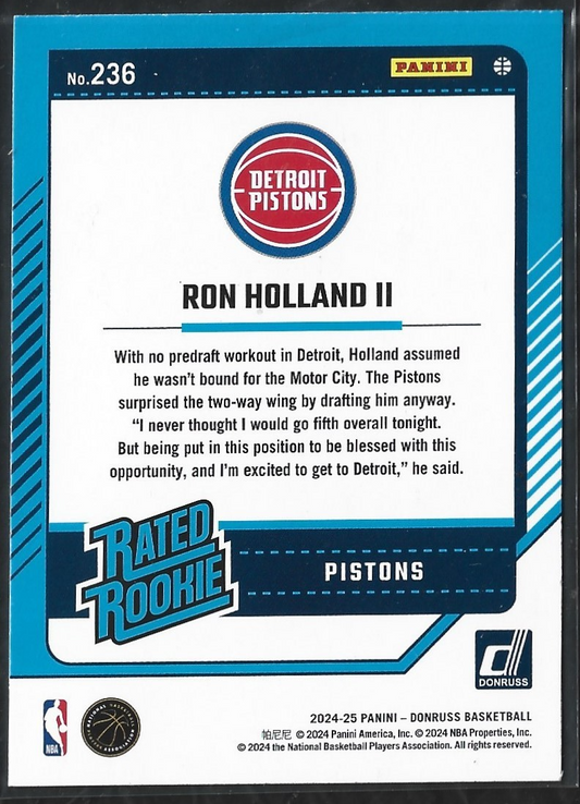 Ron Holland II Donruss Infinite