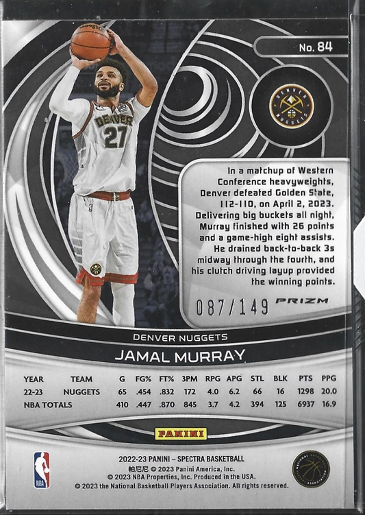 Jamal Murray Spectra Celestial /149
