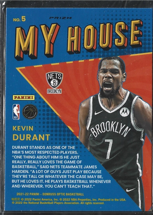 Kevin Durant My House Silver