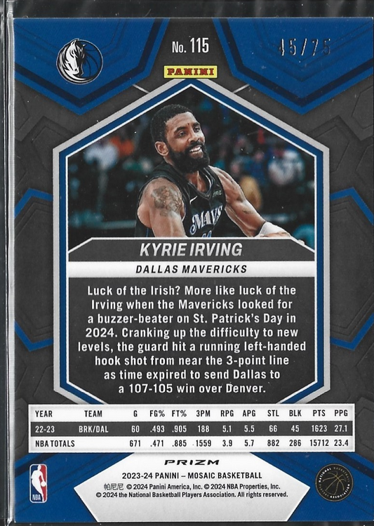 Kyrie Irving Mosaic Green /75