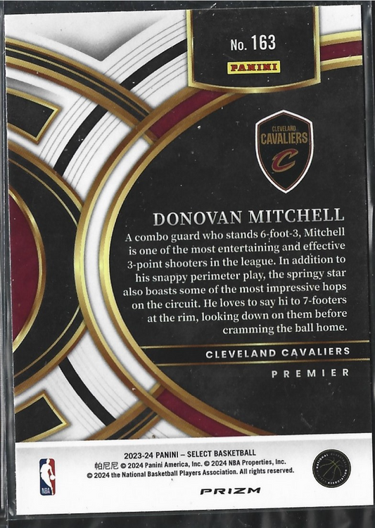 Donovan Mitchell Select Premier Green Flash