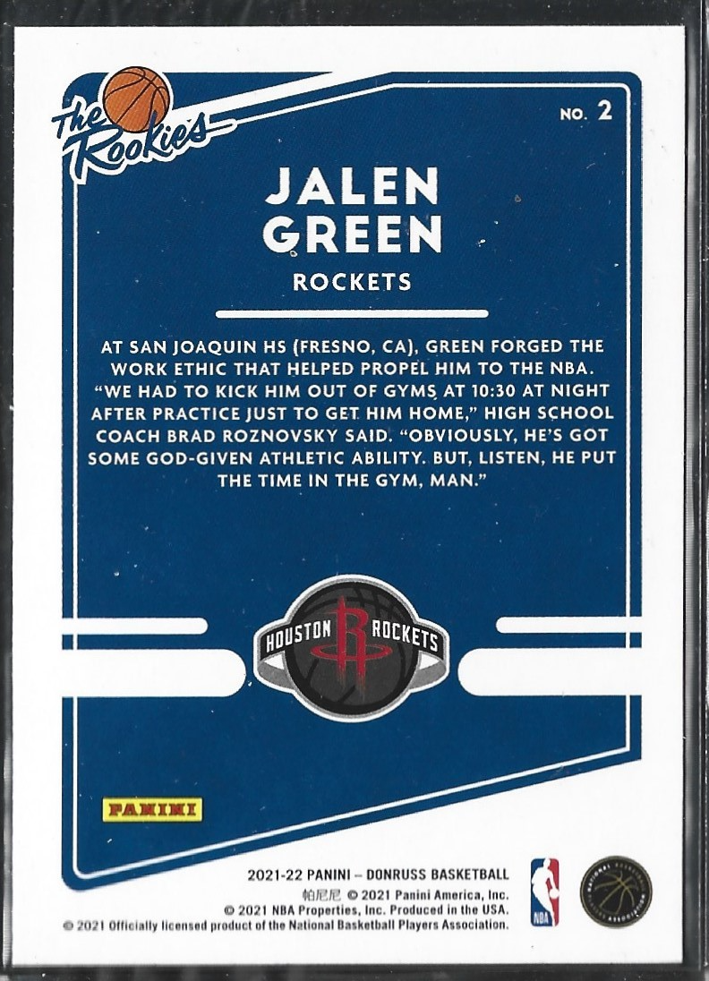 Jalen Green National Pride RC Silver