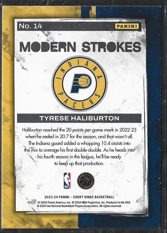 Tyrese Haliburton Modern Strokes
