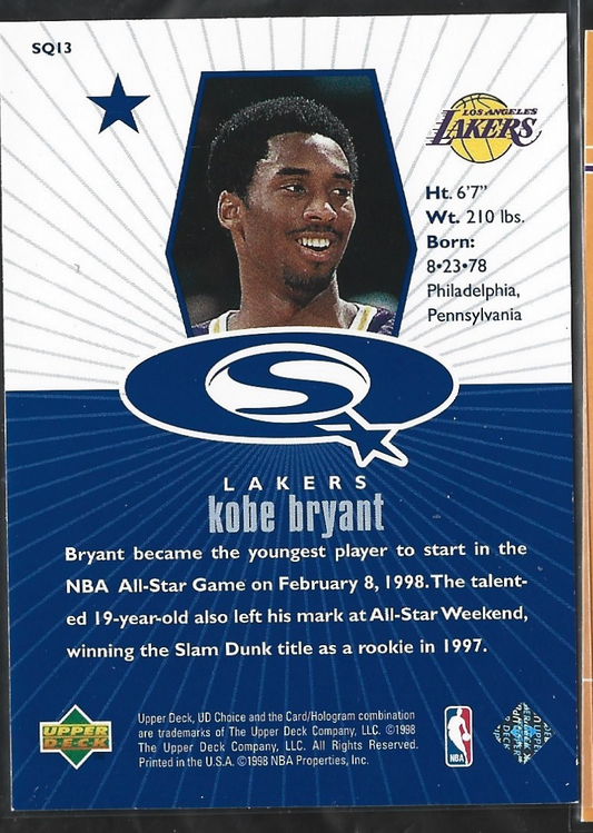 Kobe Bryant Starquest Blue