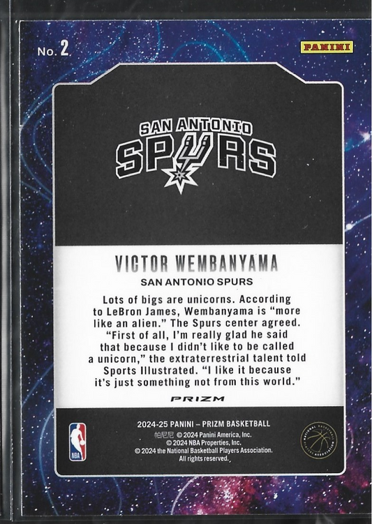 Victor Wembanyama Deed Space Silver
